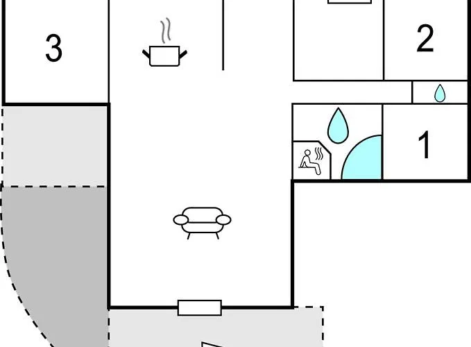 펜션 Lyngshuse Iv 헤르닝